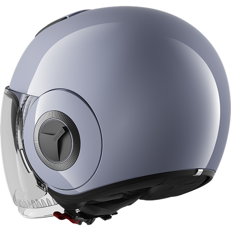 Otevřená přilba SHARK NANO Blank šedá