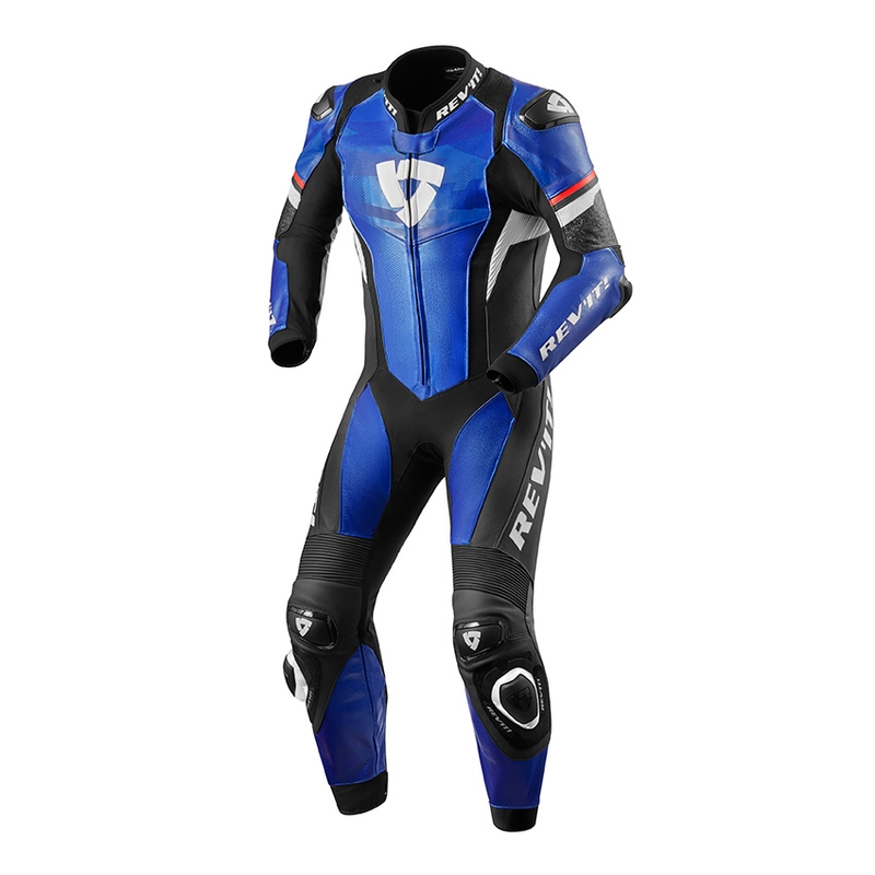 Jednodílná kombinéza na motorku Revit Hyperspeed modro-černá výprodej