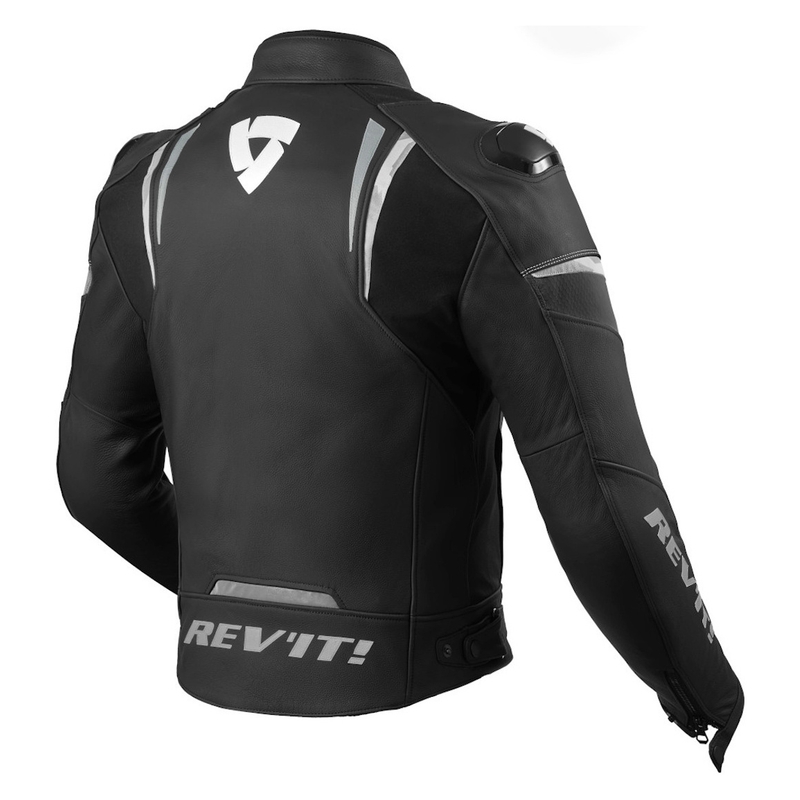 Bunda na motorku Revit Glide černo-bílá výprodej