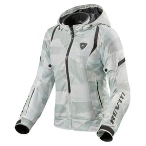 Dames Revit Flare 2 Motorjack grijs en wit