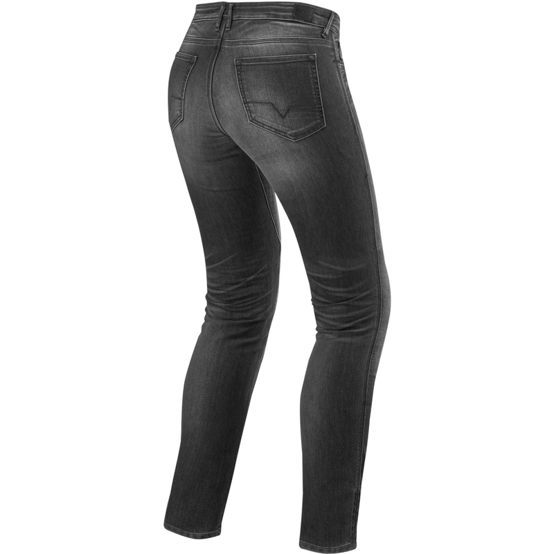 Dames Revit Westwood SF Grey Motorcycle Jeans uitverkoop