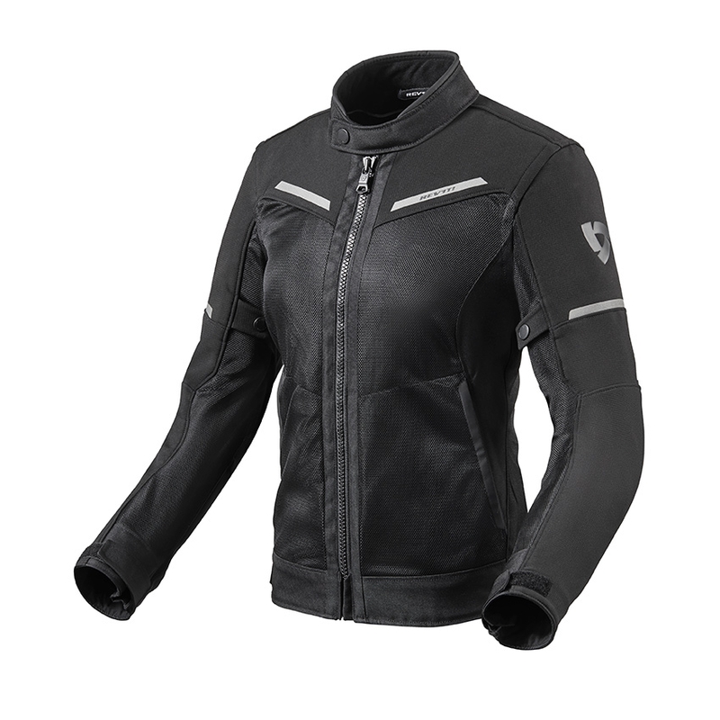 Revit Airwave 3 zwart motorjack voor dames uitverkoop
