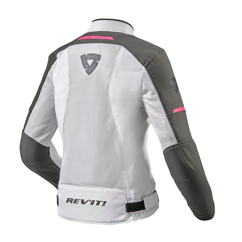 Revit Airwave 3 Motorjas voor dames Zilver en Roze uitverkoop