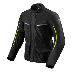 Motorjas Revit Voltiac 2 zwart-fluogeel