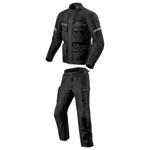 Heren Revit Outback 3 zwart-zilver motoroverall uitverkoop