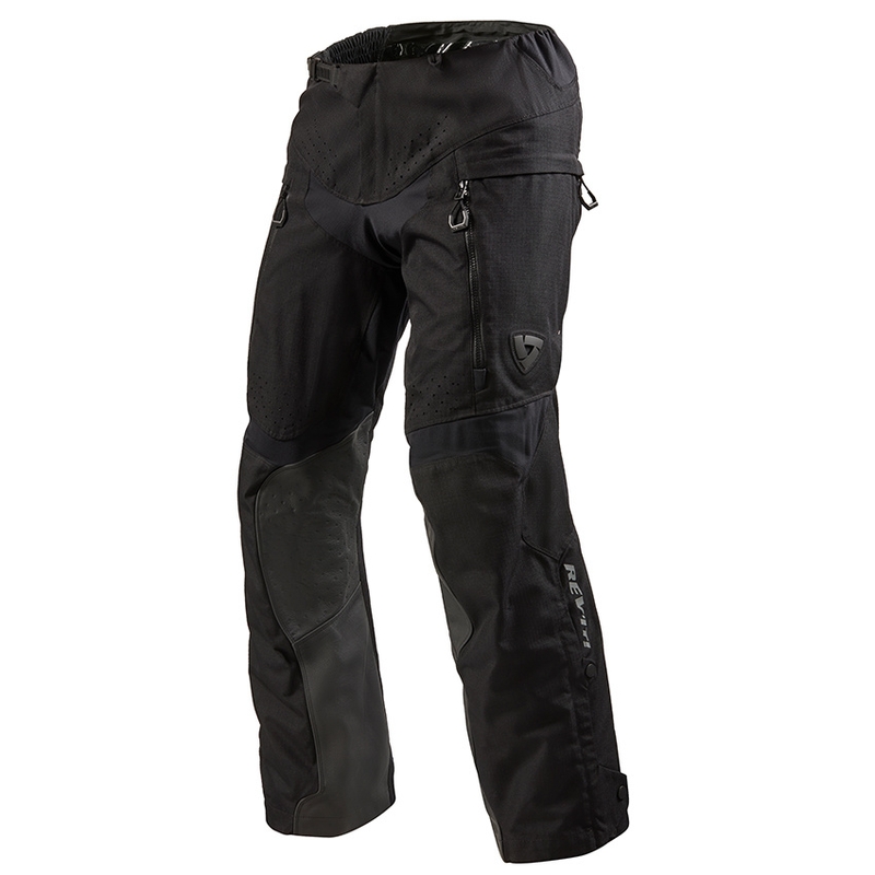 Revit Continent motorbroek zwart