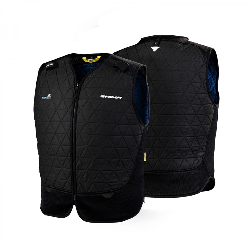 Shima Hydrocool Hyper Kewl Motorfiets Koelvest Zwart