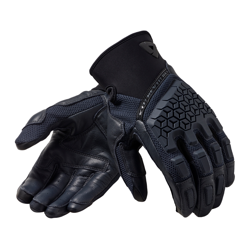Revit Caliber motorhandschoenen donkerblauw