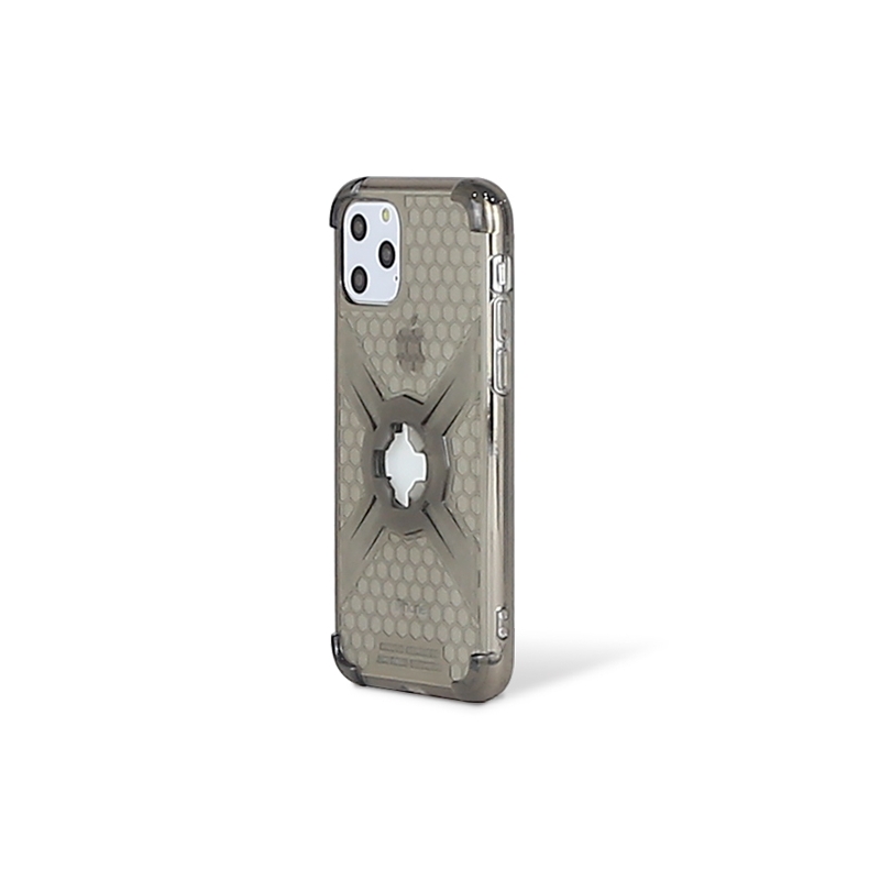 Telefoonhoes met houder CUBE X-Guard voor Apple iPhone 11 Pro grijs uitverkoop