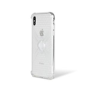Telefoonhoes met houder CUBE X-Guard voor Apple iPhone XS Max helder uitverkoop