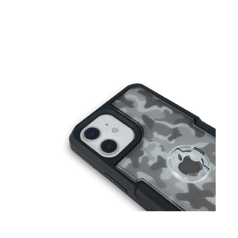 Kryt telefonu s držákem CUBE X-Guard pro Apple iPhone 12/12 Pro camo výprodej