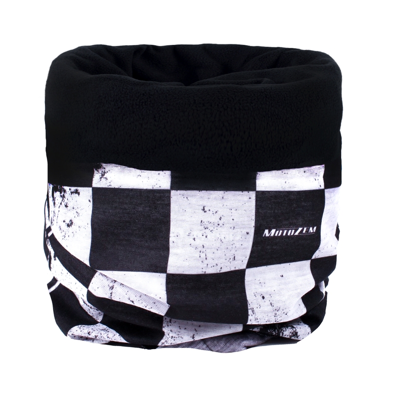 Multifunctionele motorsjaal met MotoZem fleece