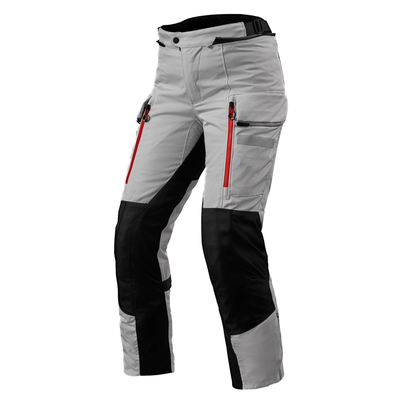 Dames Revit Sand 4 H2O Motorfietsbroek Zilver en Zwart Cropped uitverkoop