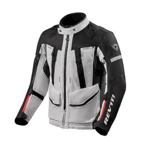 Motorjas Revit Sand 4 H2O zilver-zwart uitverkoop