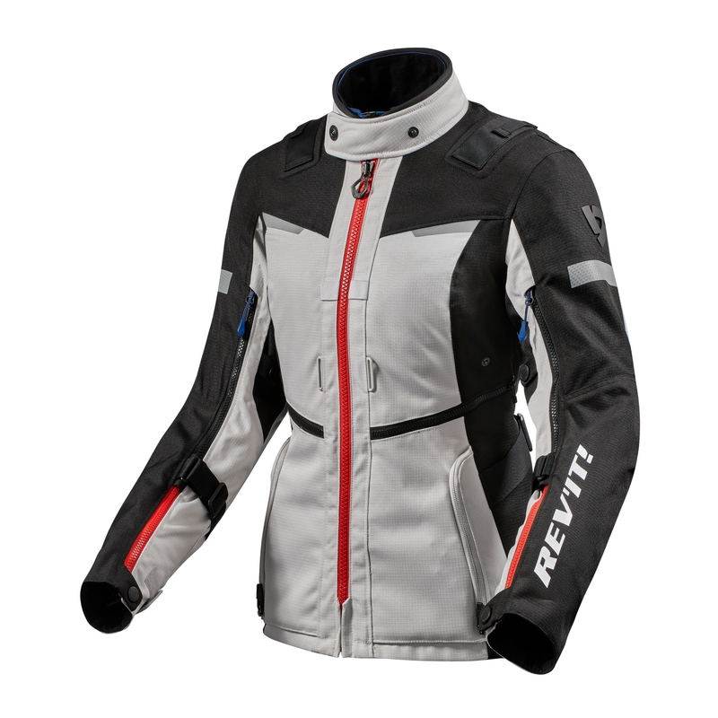 Revit Sand 4 H2O motorjack zilver en zwart voor dames uitverkoop