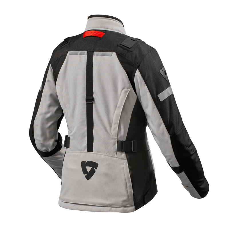 Revit Sand 4 H2O motorjack zilver en zwart voor dames uitverkoop