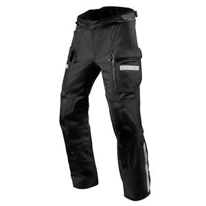 Revit Sand 4 H2O Motorfietsbroek Zwart Cropped uitverkoop