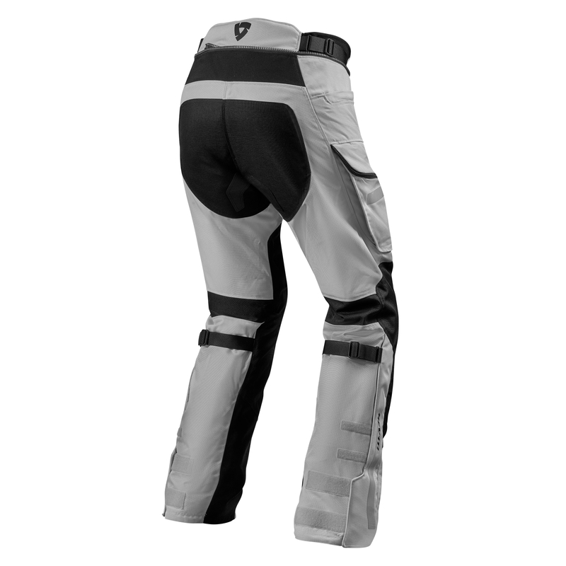 Revit Sand 4 H2O motorbroek zilver-zwart uitverkoop