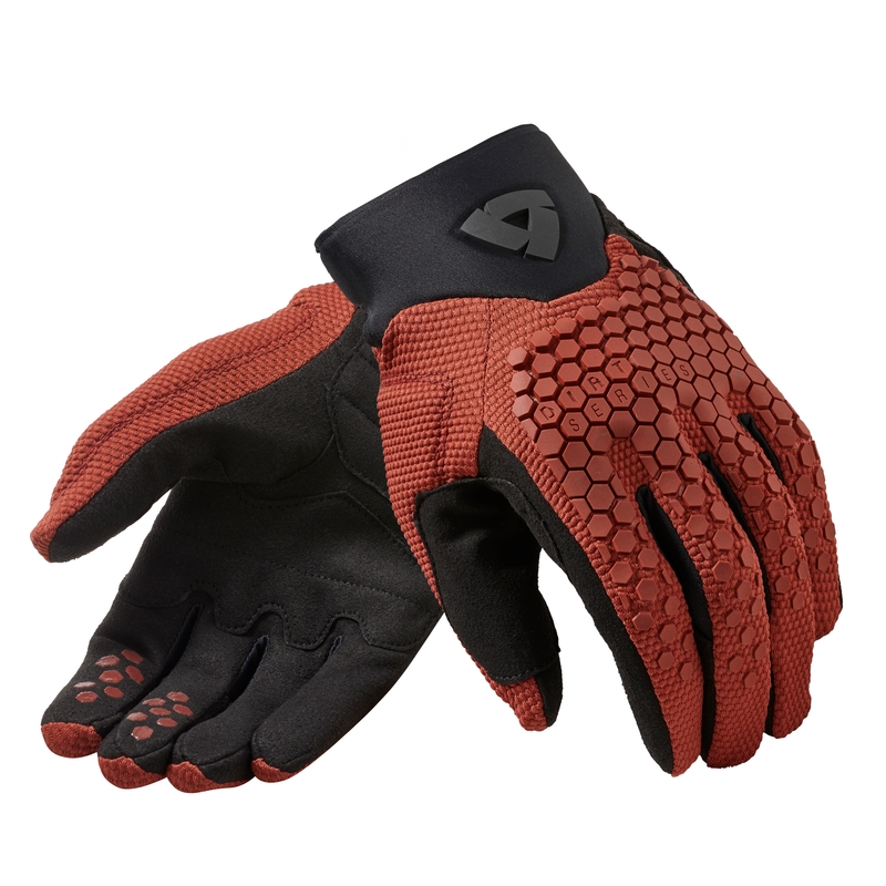 Motorhandschoenen Revit Massif bordeaux rood
