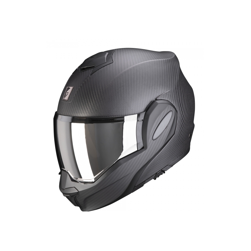 Překlápěcí přilba Scorpion EXO-TECH Carbon černá matná