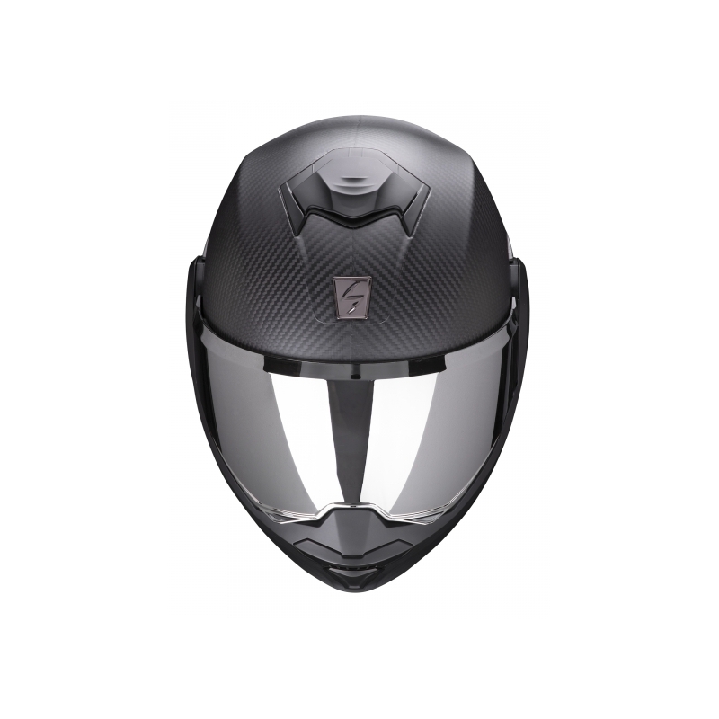 Překlápěcí přilba Scorpion EXO-TECH Carbon černá matná