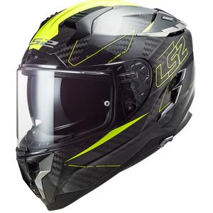 Integraal motorhelm LS2 FF327 Challenger CT2 Fold zwart-fluo geel