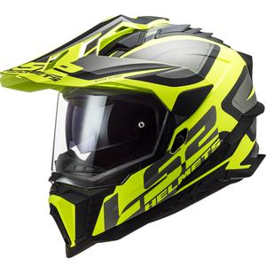 Endurohelm LS2 MX701 Explorer Alter zwart-grijs-fluogeel