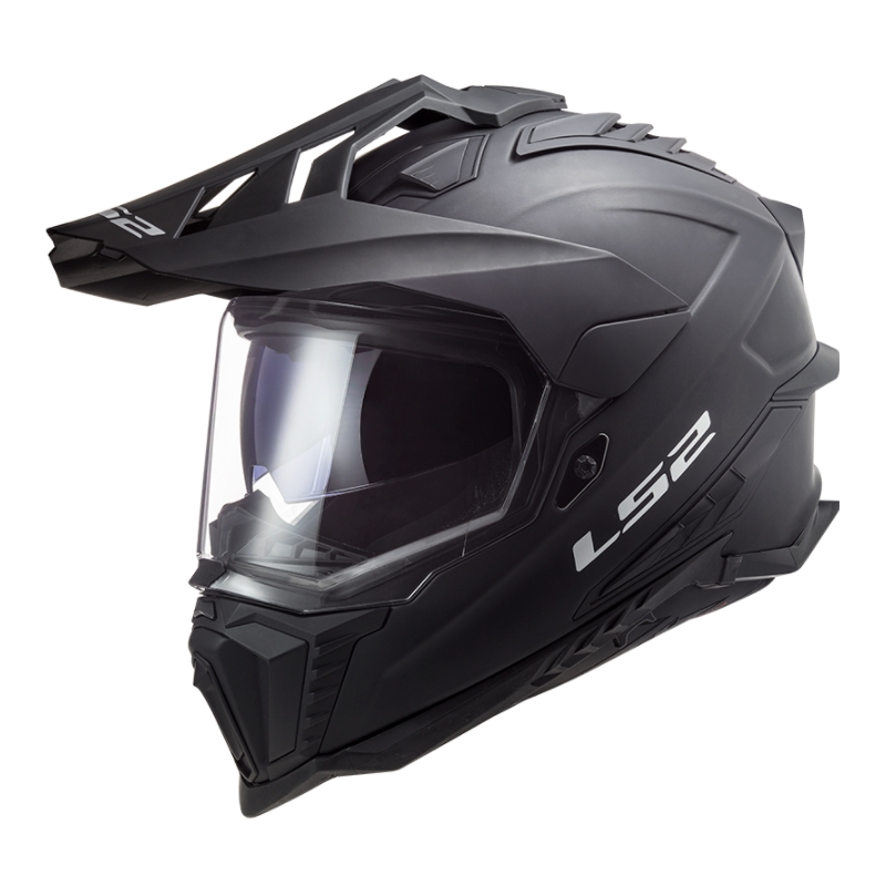 Enduro Helm LS2 MX701 Explorer Massief Zwart