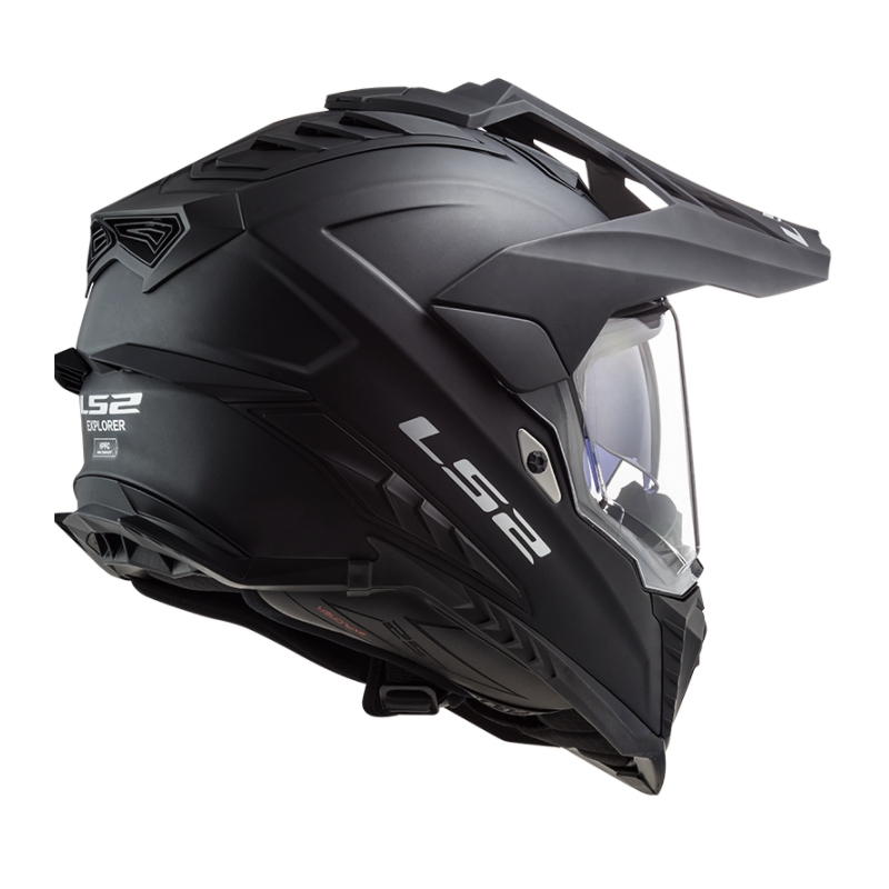 Enduro Helm LS2 MX701 Explorer Massief Zwart
