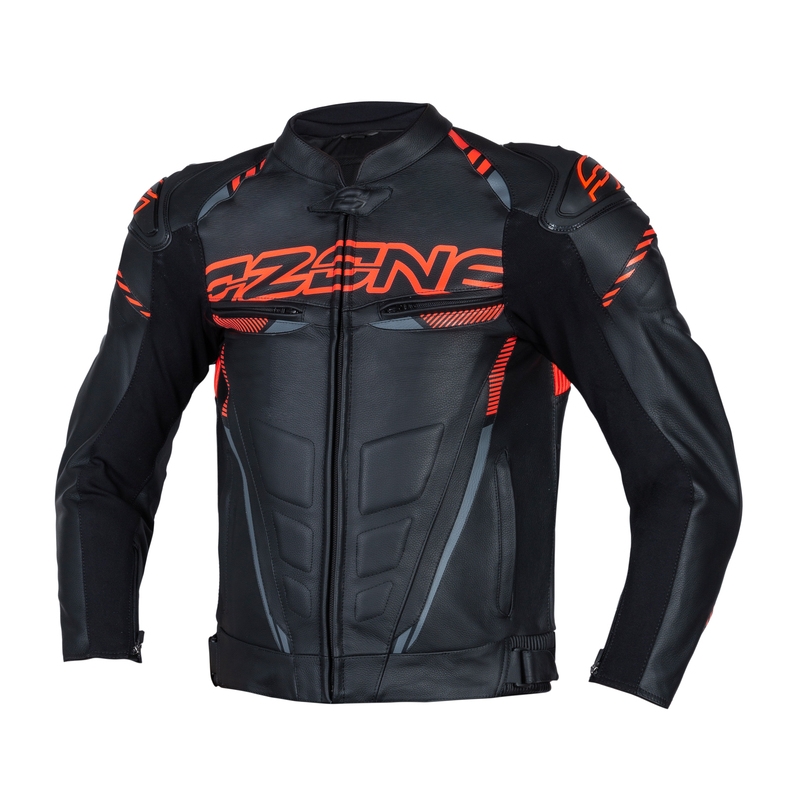 Bunda na motorku Ozone RS600 černo-oranžová výprodej