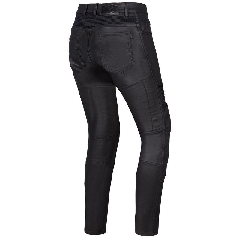 Dames motorjeans Ozone Roxy zwart