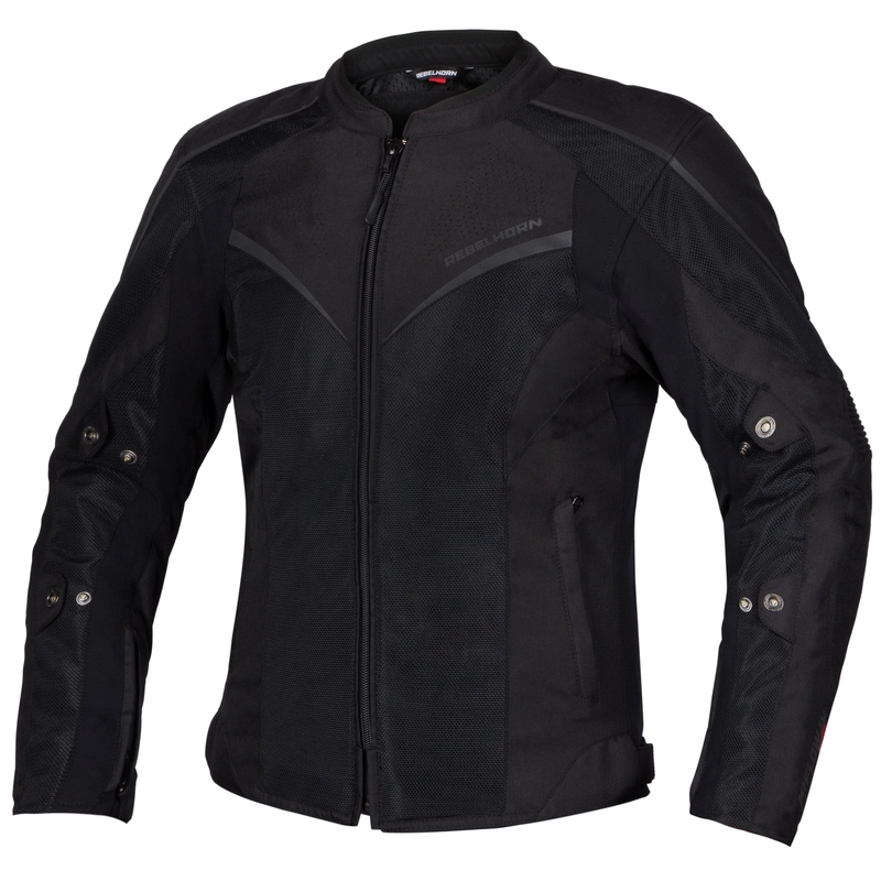 Rebelhorn Hiflow IV Dames Motorjack Zwart uitverkoop
