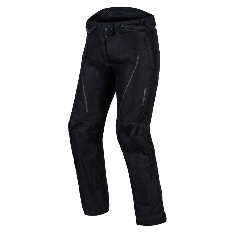 Dames moto broek Rebelhorn Hiker III zwart uitverkoop