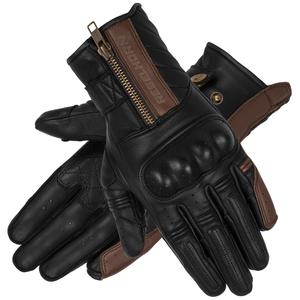 Rebelhorn Hunter zwart-bruine motorhandschoenen uitverkoop