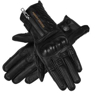 Rebelhorn Hunter Zwarte Motorhandschoenen voor dames uitverkoop