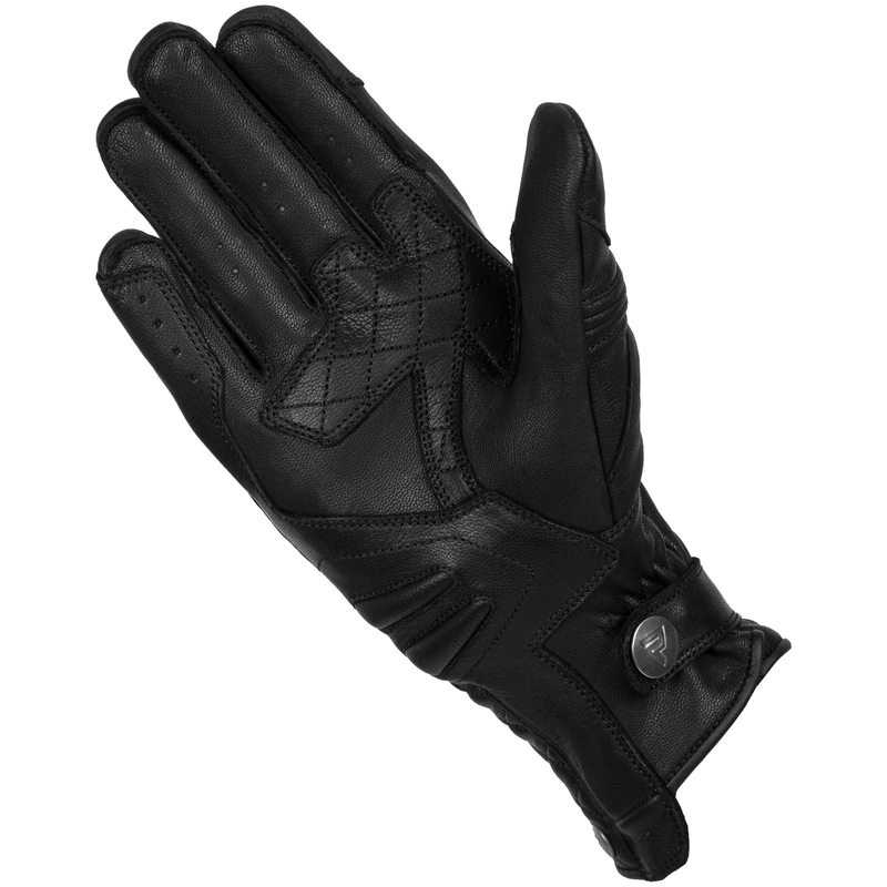 Rebelhorn Hunter Zwarte Motorhandschoenen voor dames uitverkoop
