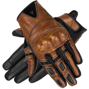 Motorhandschoenen Rebelhorn Thug II lichtbruin uitverkoop