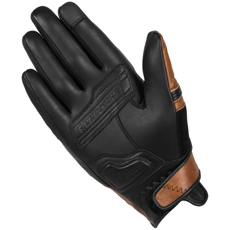 Motorhandschoenen Rebelhorn Thug II lichtbruin uitverkoop