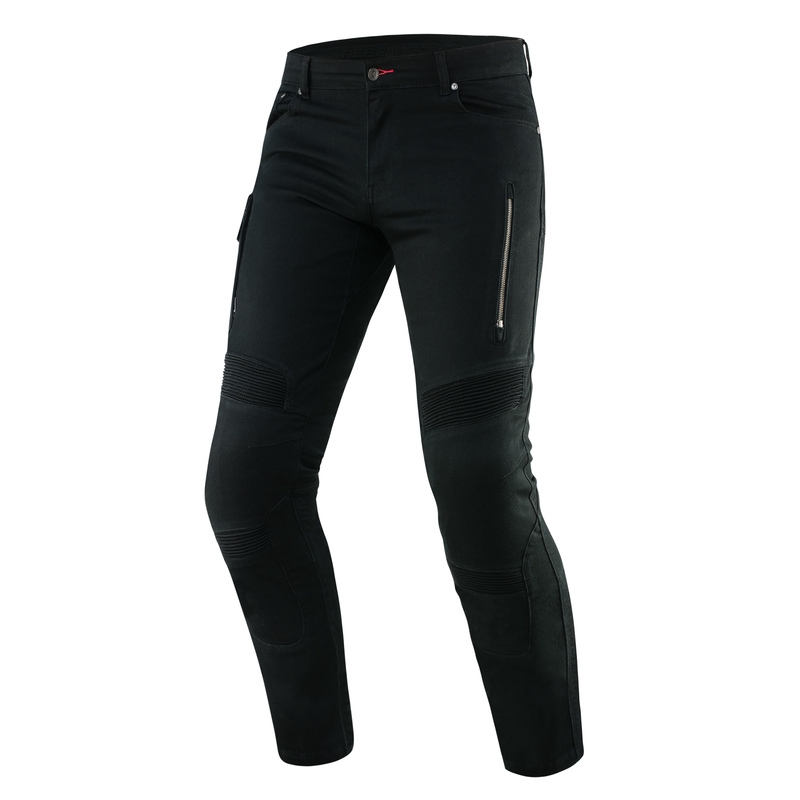 Rebelhorn Vandal Twill Zwarte Motorfiets Jeans uitverkoop