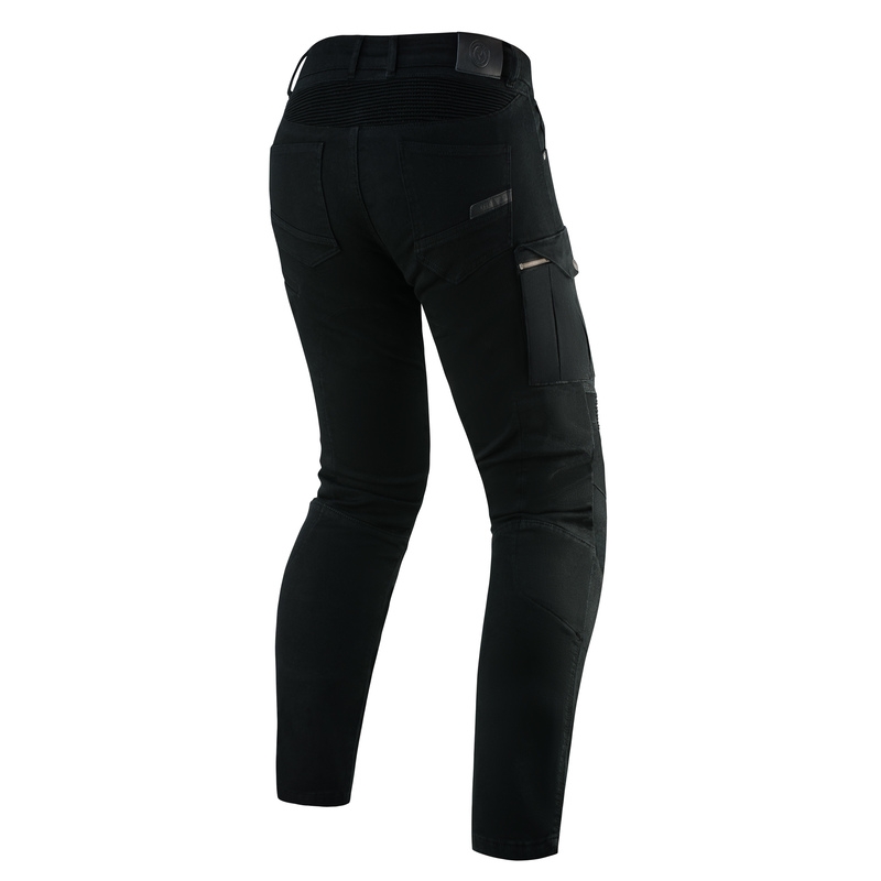 Rebelhorn Vandal Twill Zwarte Motorfiets Jeans uitverkoop