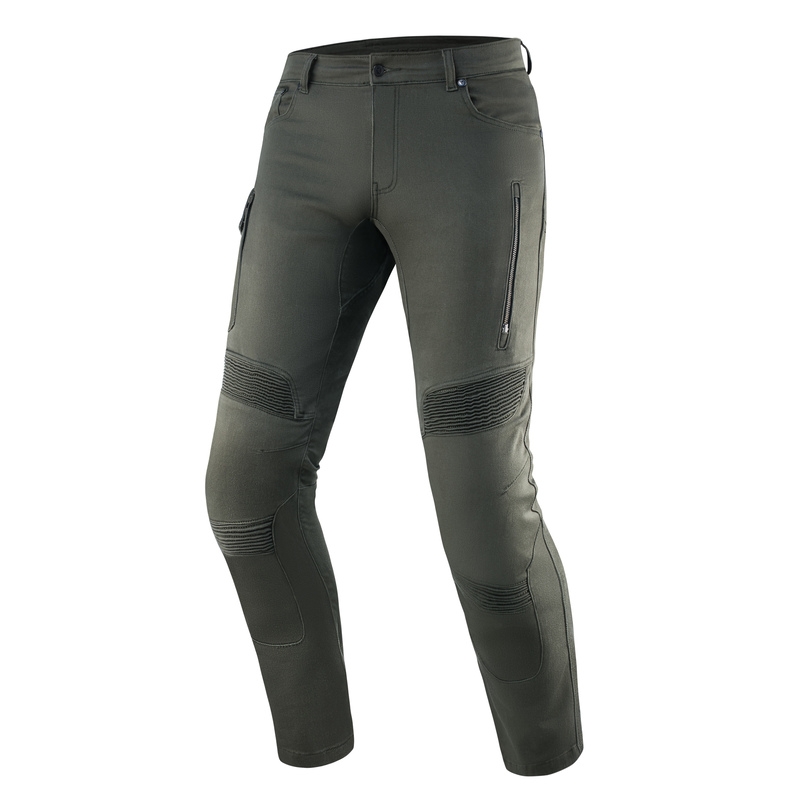 Rebelhorn Vandal Twill Green Motorcycle Jeans uitverkoop