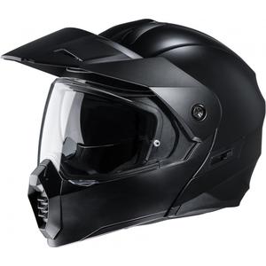 HJC C80 matzwarte flip-up motorhelm uitverkoop