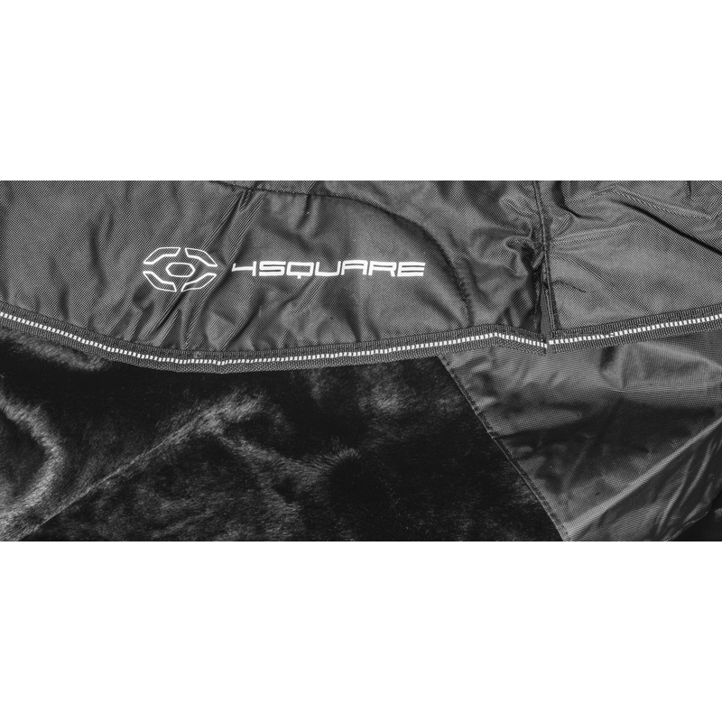 Waterdichte voetbedekking 4SQUARE zwart