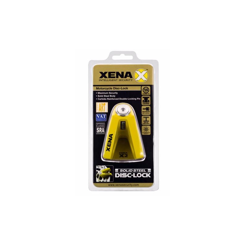 Schijfremslot XENA X2 geel