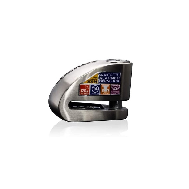 Schijfremslot XENA XX14 zilver