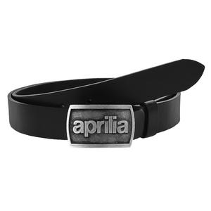 Leren moto riem met Aprilia gesp