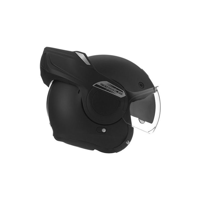 NOX PREMIUM Stratos opklapbare motorhelm matzwart