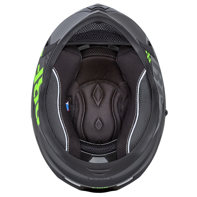 Integral motorhelm Cassida Integral 3.0 DRFT mat grijs-zwart-groen