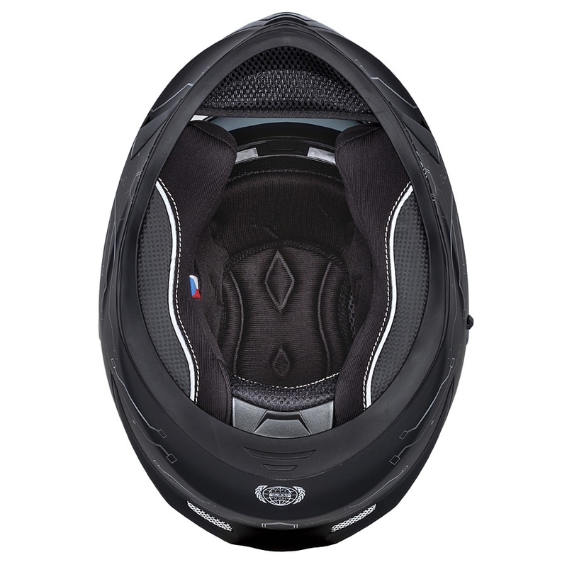 Cassida 3.0 Hack Vision Integral Motorhelm grijs-zilver-zwart mat uitverkoop