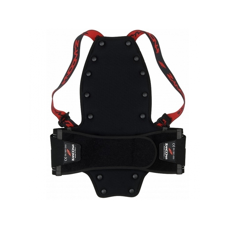 Rugbeschermer Zandona Spine Evc X6 zwart 158-167 cm
